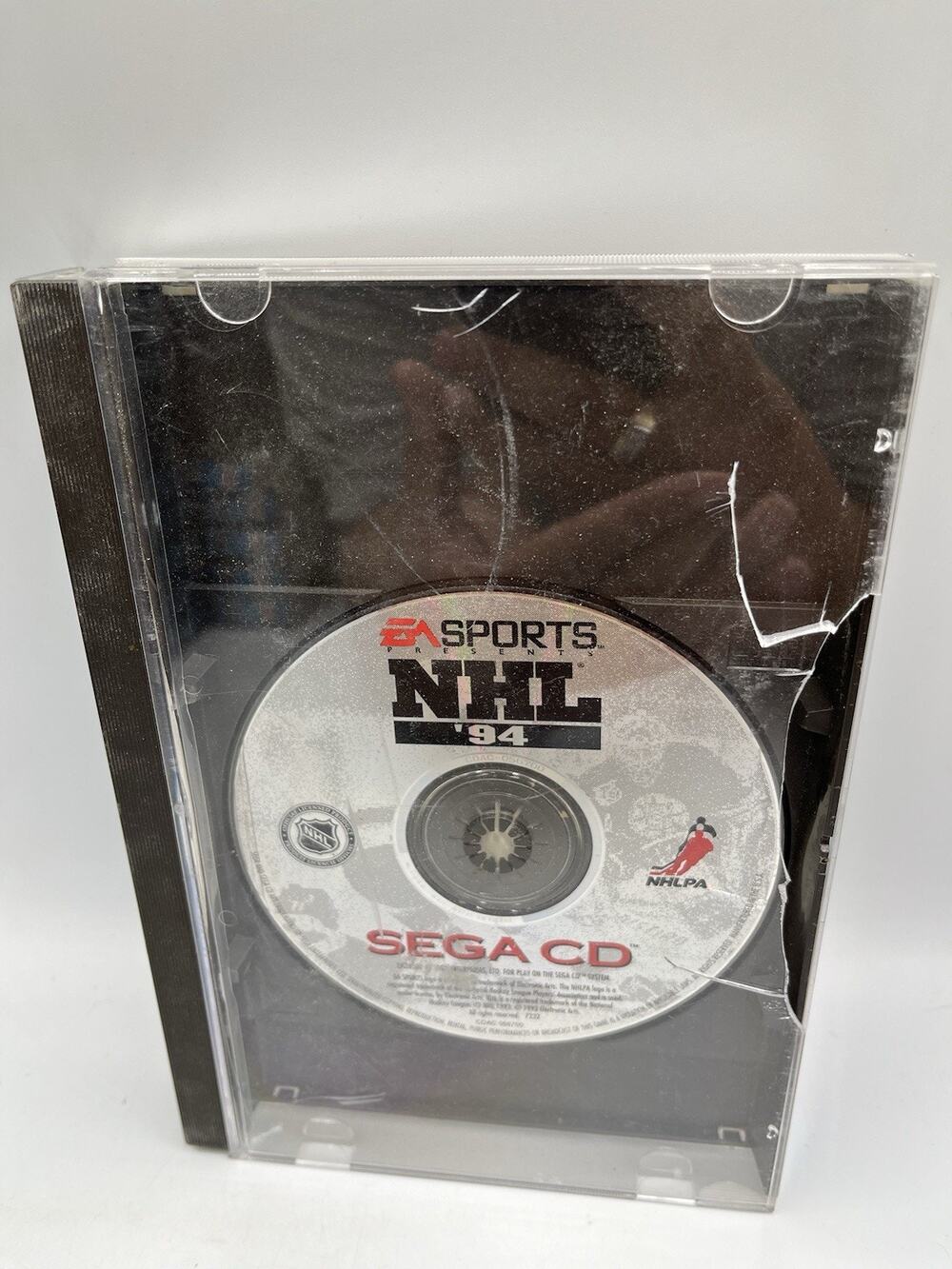 NHL '94 (Sega CD, 1993) Loose Disc Only! Good Condition! Hockey EA Sports